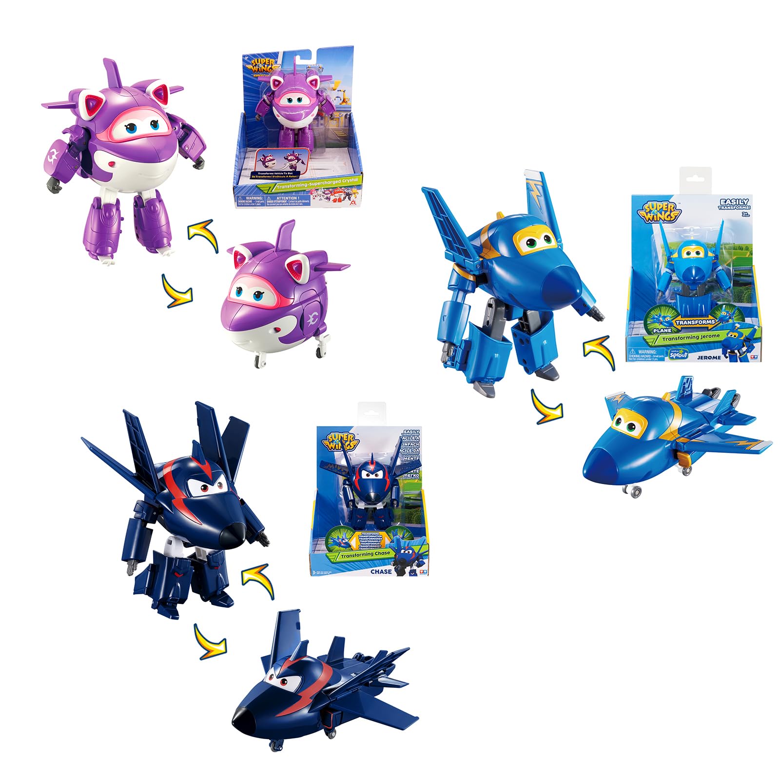 Amazon.com: Super Wings Transformable Toys 5